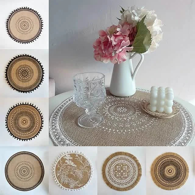 Round Mandala Placemats DailySale