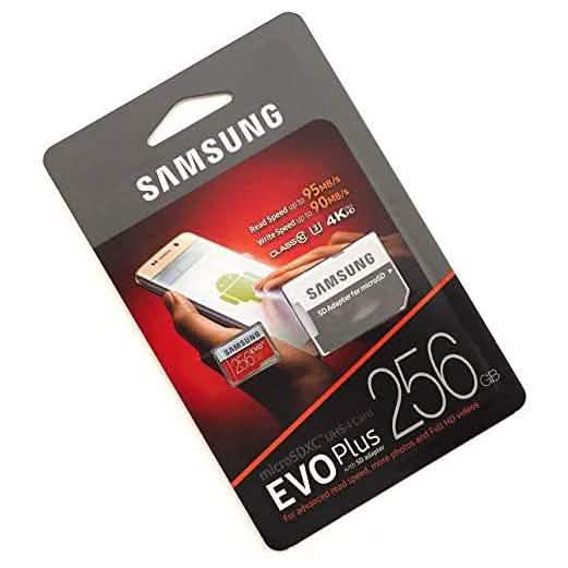 SAMSUNG 256GB EVO Plus MicroSDXC DailySale