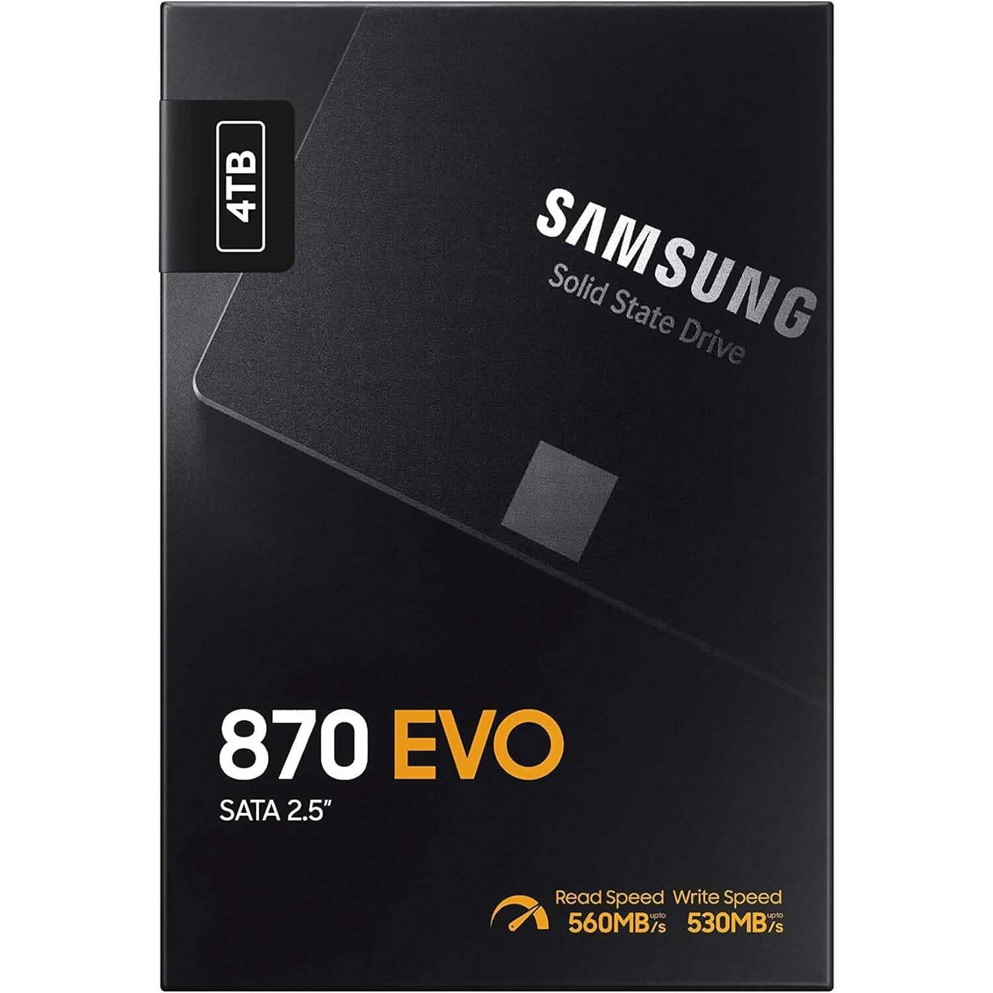 Samsung 870 EVO 4TB 2.5 Inch SATA III Internal SSD (MZ-77E4T0B/AM) (Refurbished) DailySale