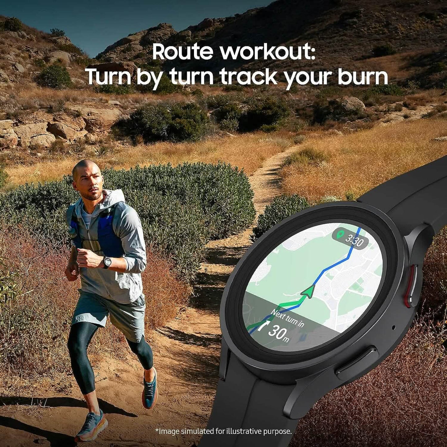 Samsung Galaxy Watch 5 Pro 45MM Bluetooth Smartwatch (Refurbished) DailySale