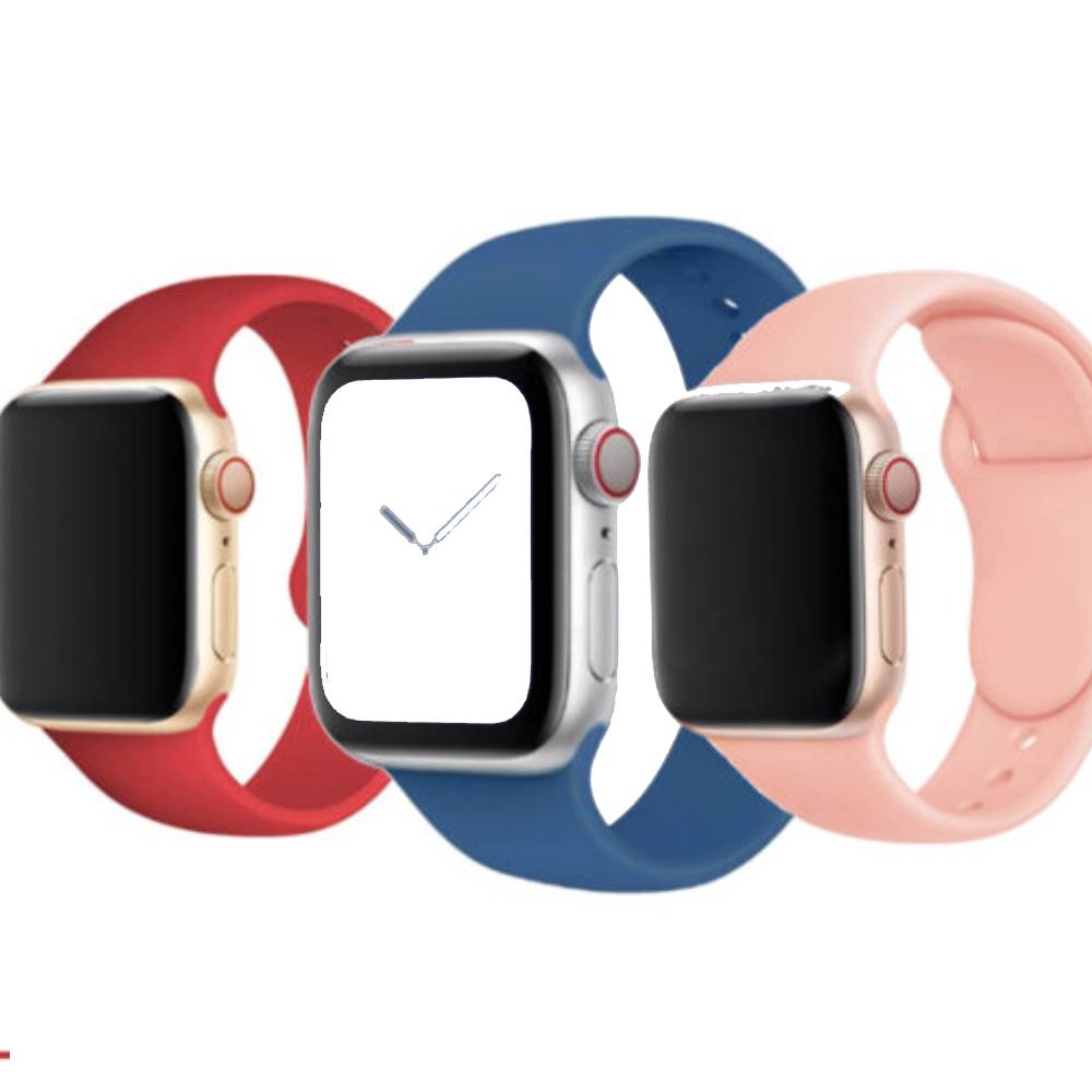 Silicone Strap bands For Apple Watch more colors wws