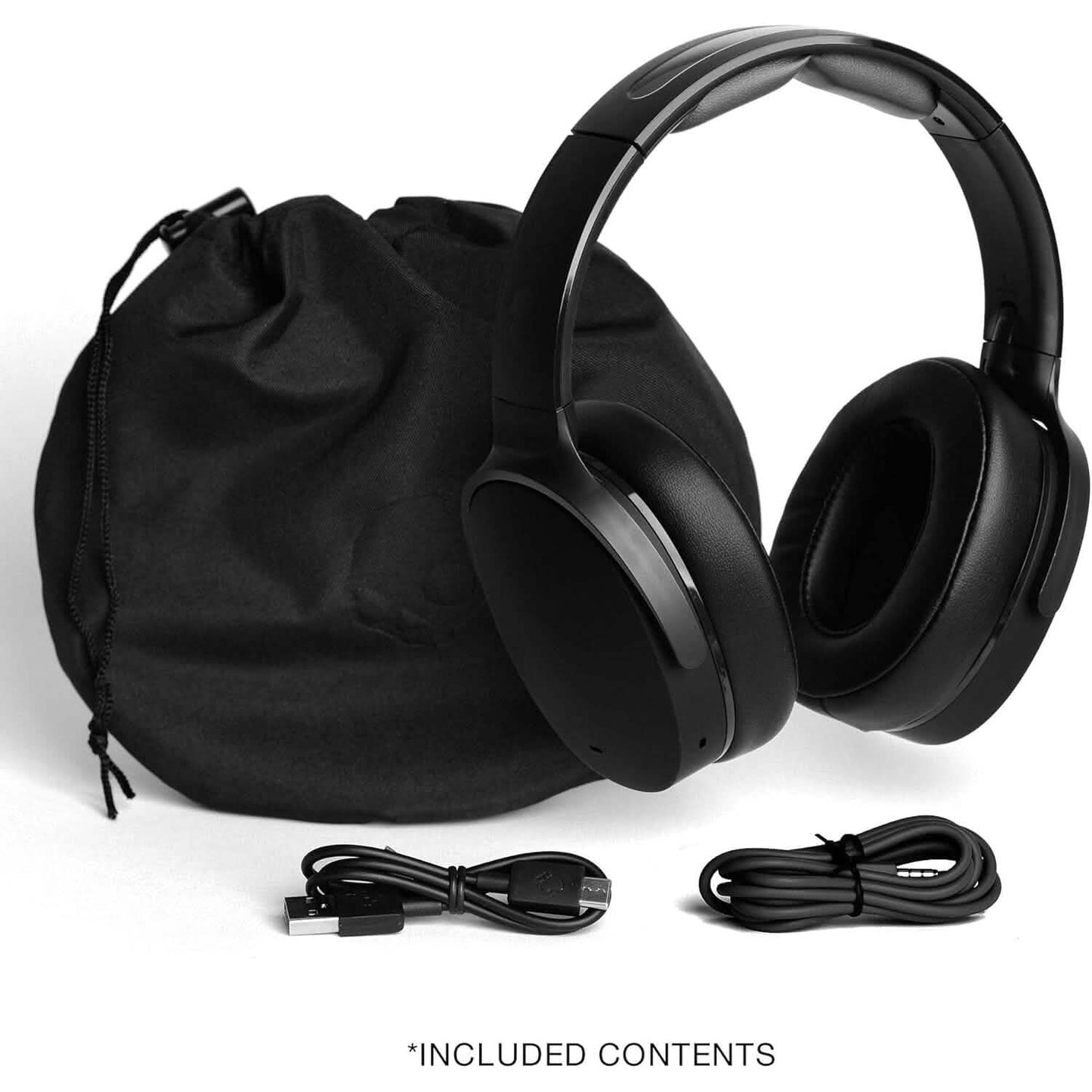 Skullcandy Hesh ANC Wireless Noise Cancelling Over-Ear Headphone - True Black (Refurbished) DailySale