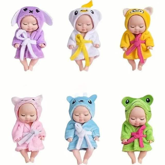 Sleep Simulative Rebirth Princess Dolls in Bathrobes DailySale