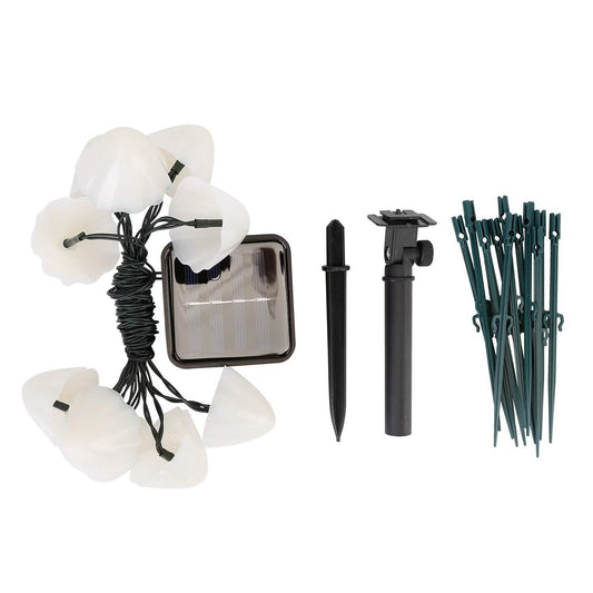 Solar Mushroom Lights Outdoor Decoration 10 LED Light Stake DailySale