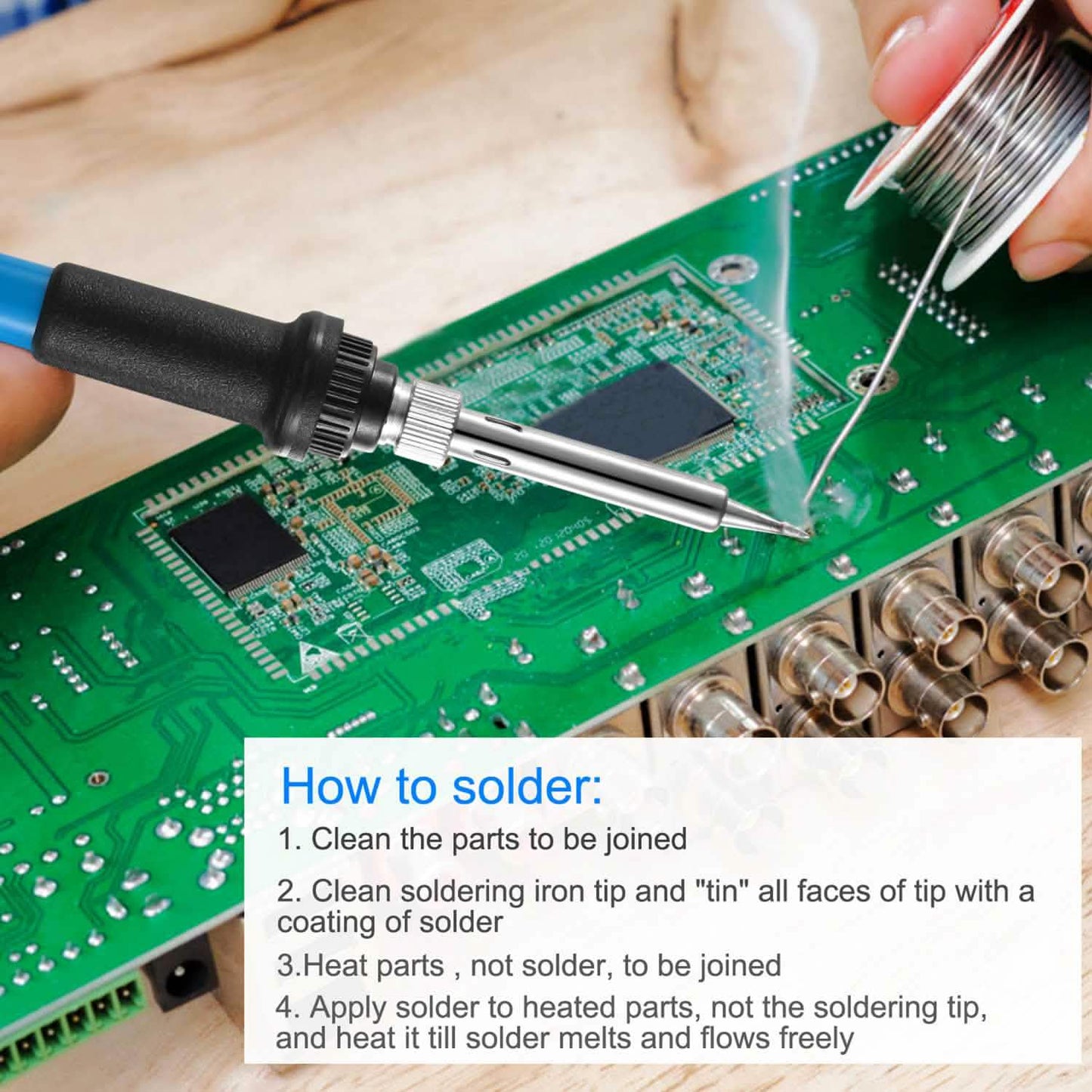 Soldering Iron 110V/60W Adjustable Temperature DailySale