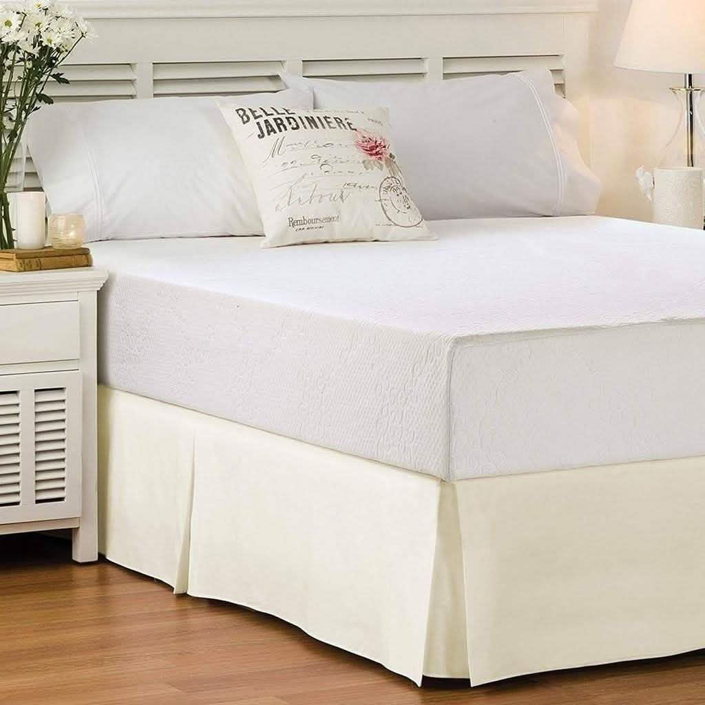 Solid Color Bed Skirt - Assorted Styles DailySale