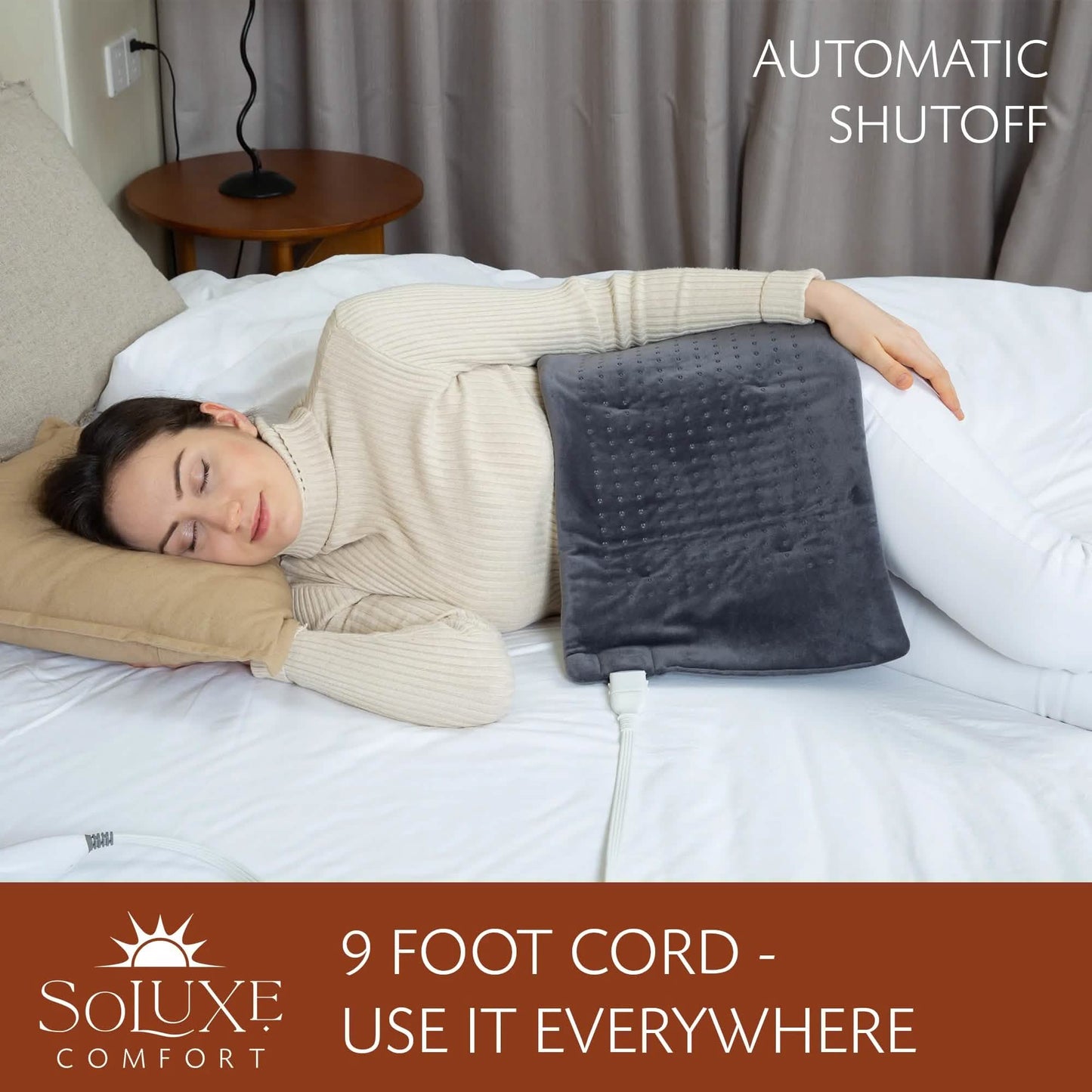 Soluxe Comfort XL King Size Heating Pad DailySale