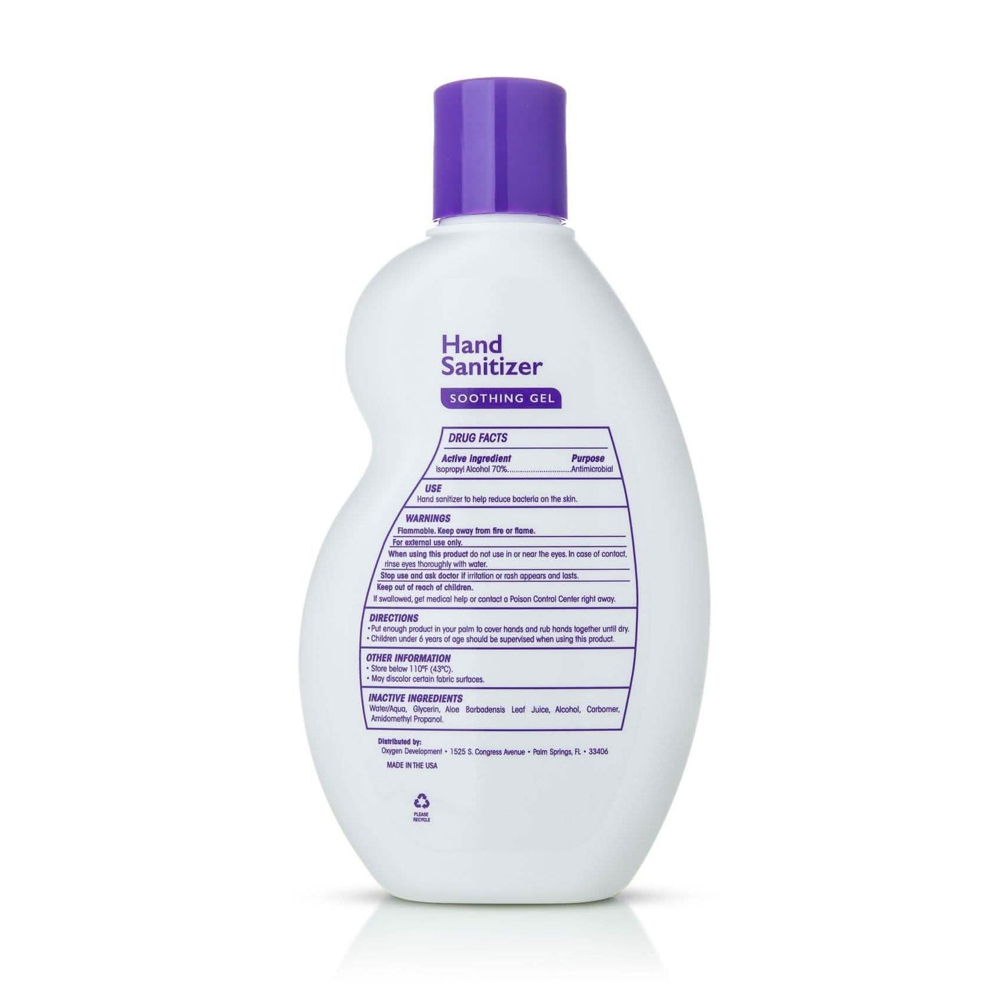 Soothing Gel Hand Sanitizer with Aloe Vera and 70% Alcohol DailySale