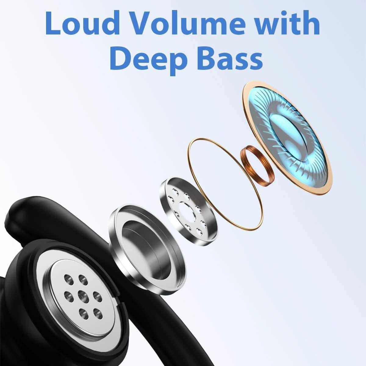 Sports Bluetooth Wireless Earbuds with Microphone DailySale