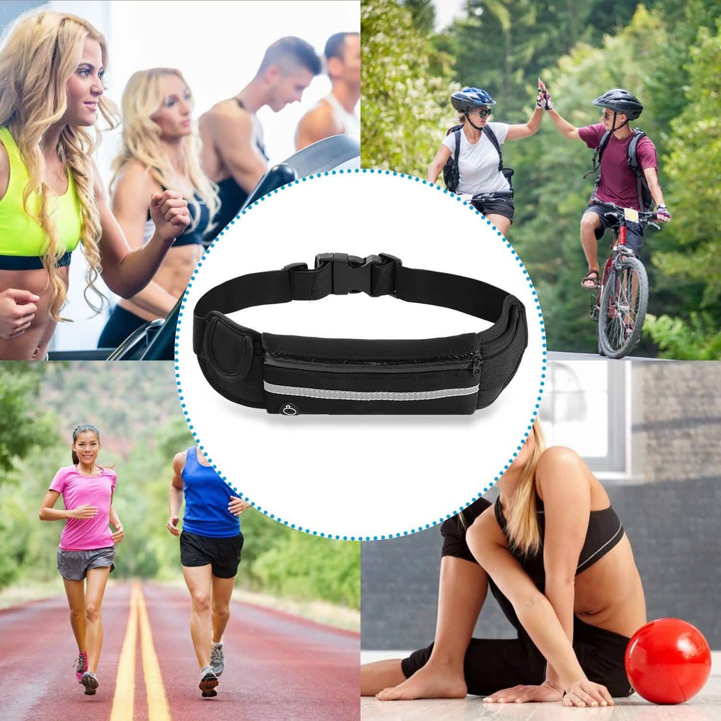 Sports Waist Bag Running Belt Pack DailySale