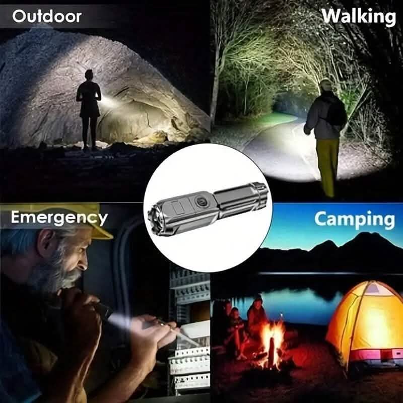 Strong Telescopic Light Zoom Flashlight DailySale