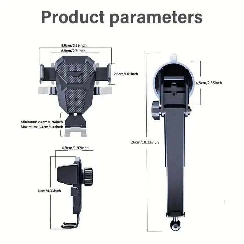 Sucker Car Phone Holder Mount Stand For GPS Mobile Support DailySale