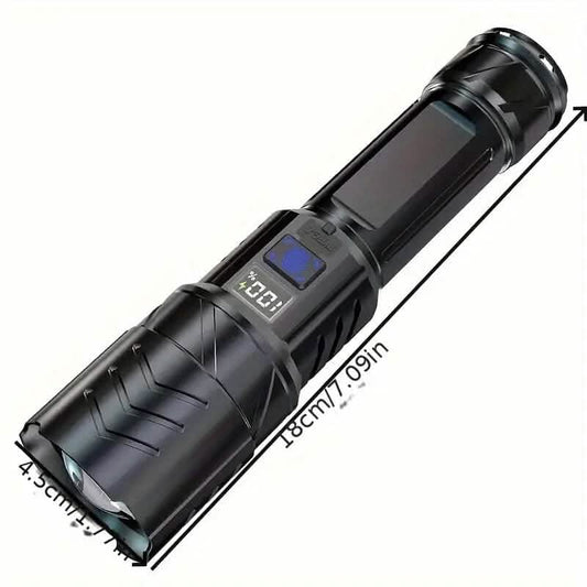 Super Bright Rechargeable Long Beam Flashlight DailySale