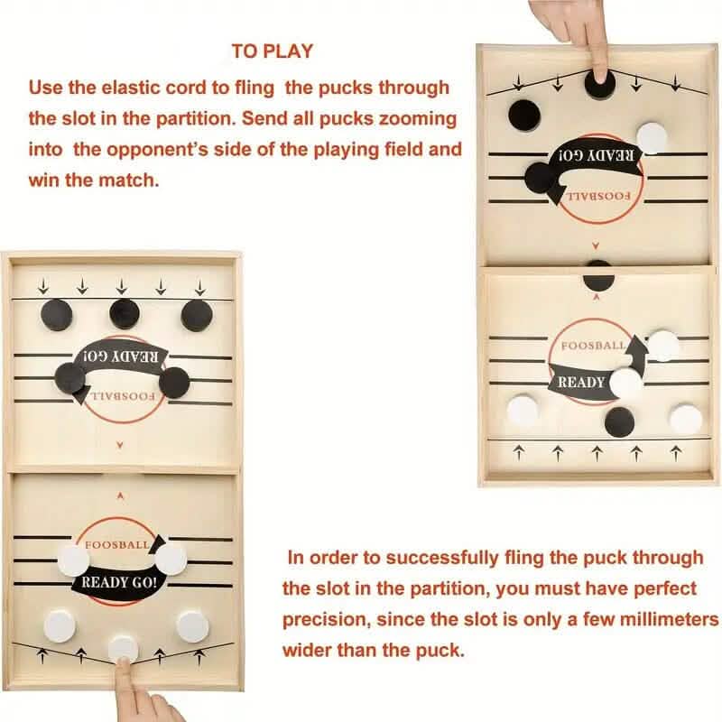 Super Winner Slingshot Foosball Game Board Set DailySale