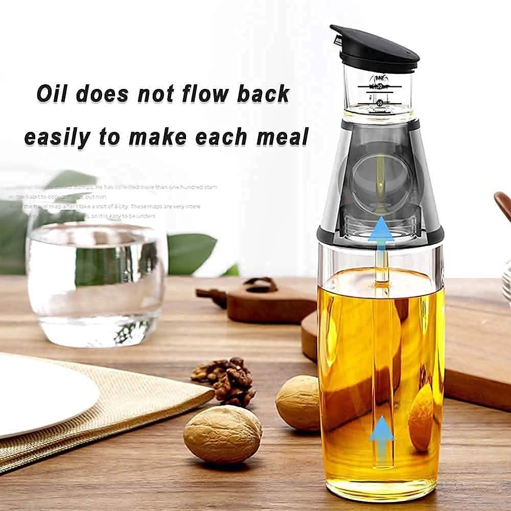 Superior Glass Oil and Vinegar Dispenser DailySale
