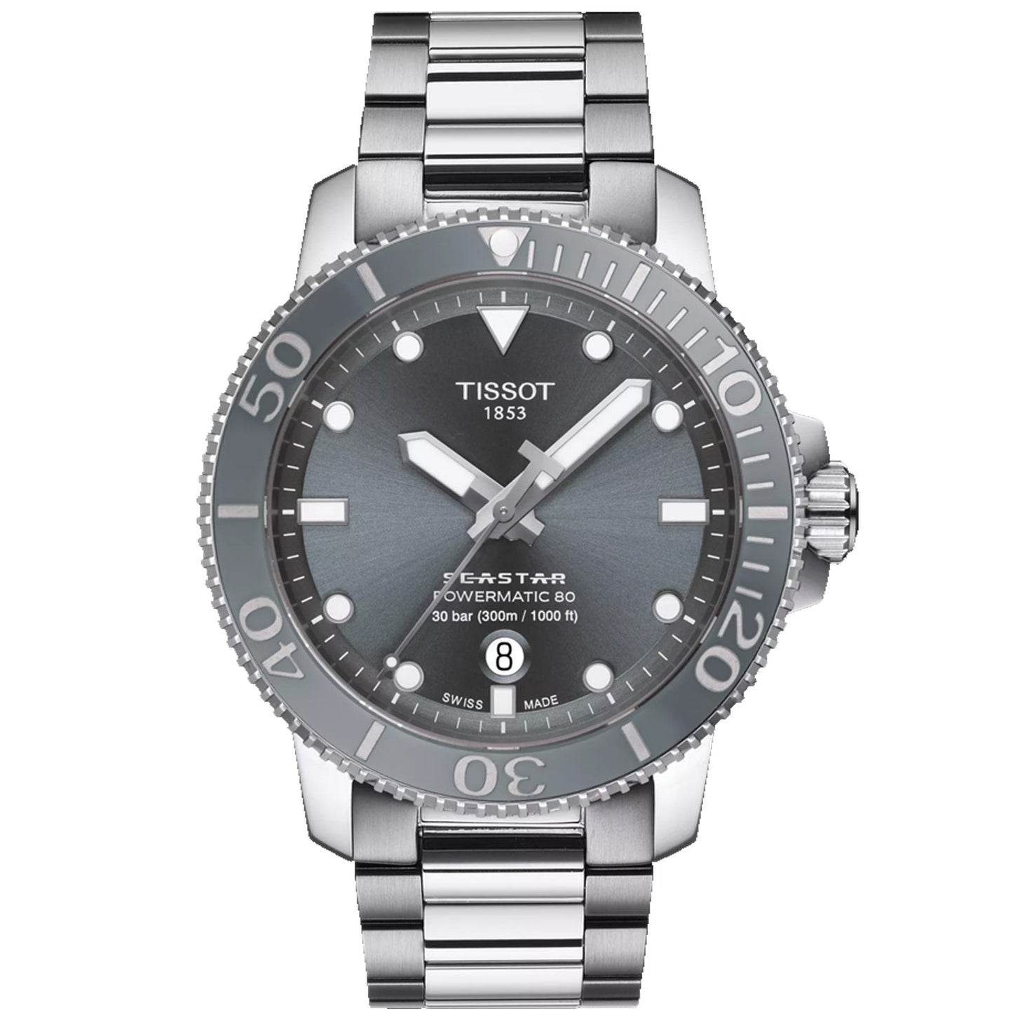 Tissot Men's Seastar 1000 Powermatic 80 Bids.com