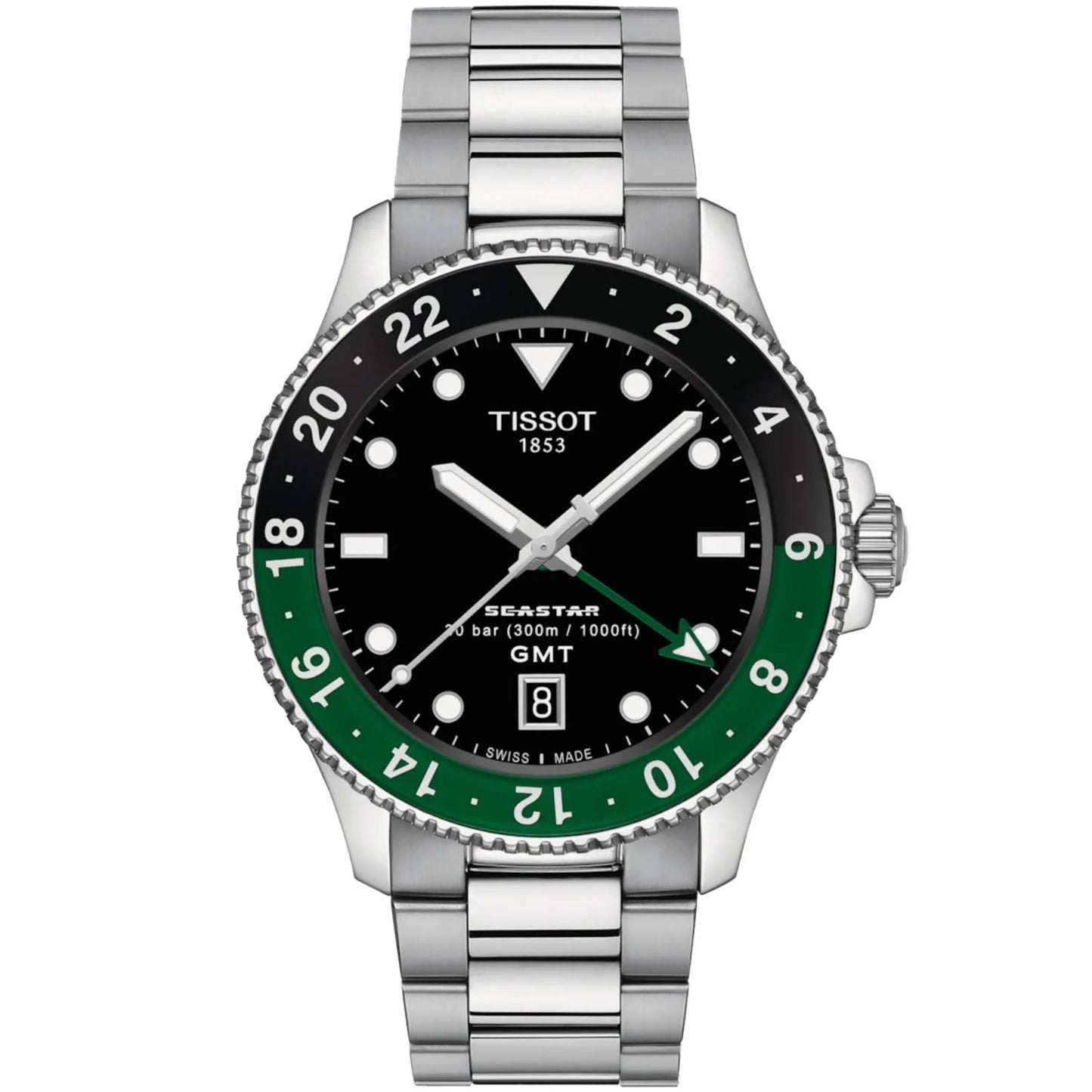 Tissot Men's Seastar 1000 Quartz GMT Bids.com