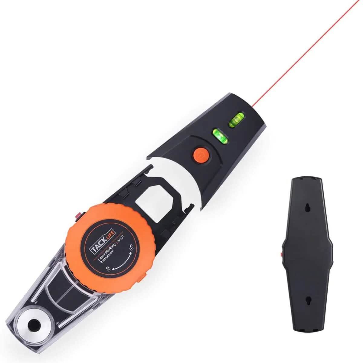 TACKLIFE Laser Marking Instrument 30 Ft. with 2 Level Bubbles MI01 DailySale