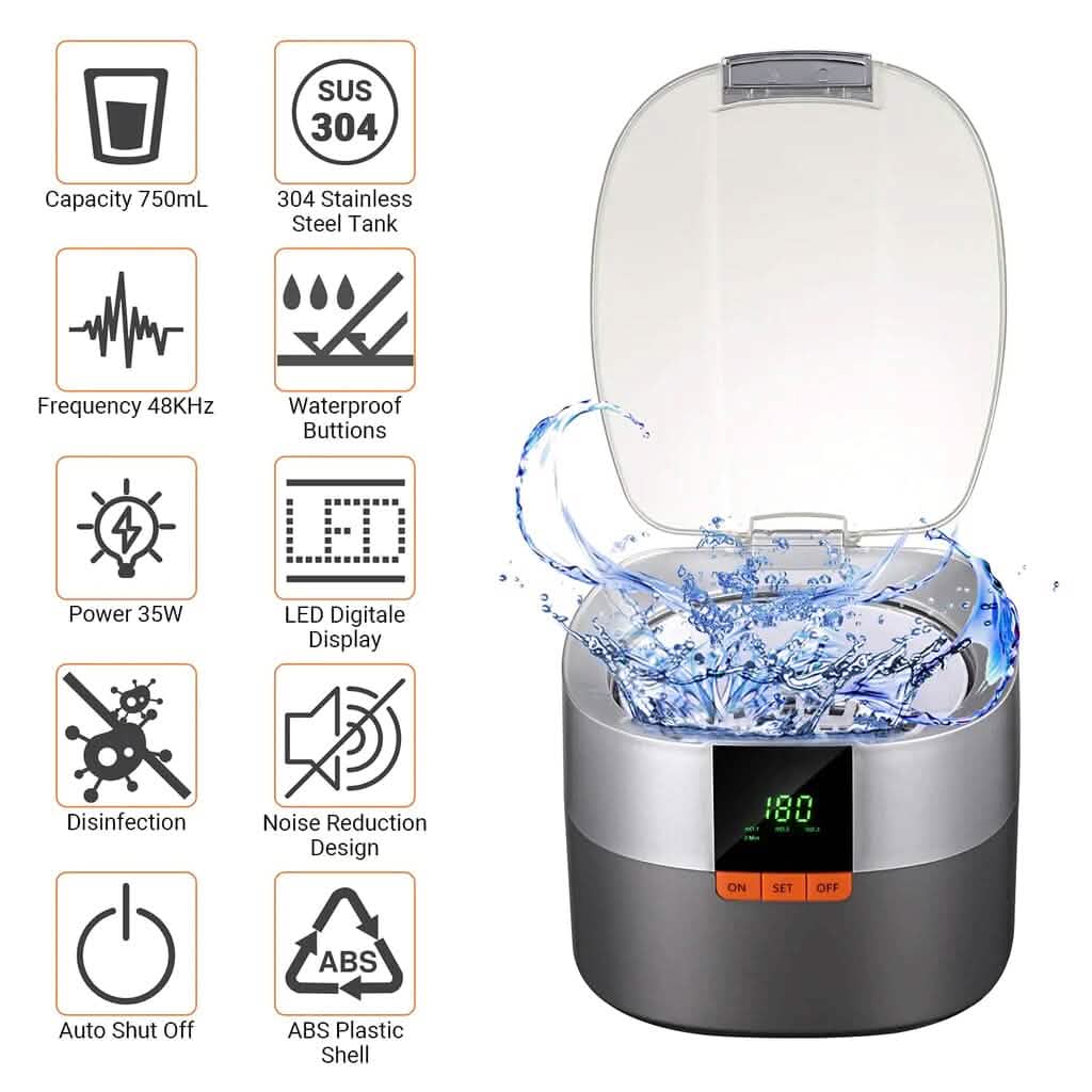 Tacklife Muc03 Ultrasonic Cleaning Machine DailySale