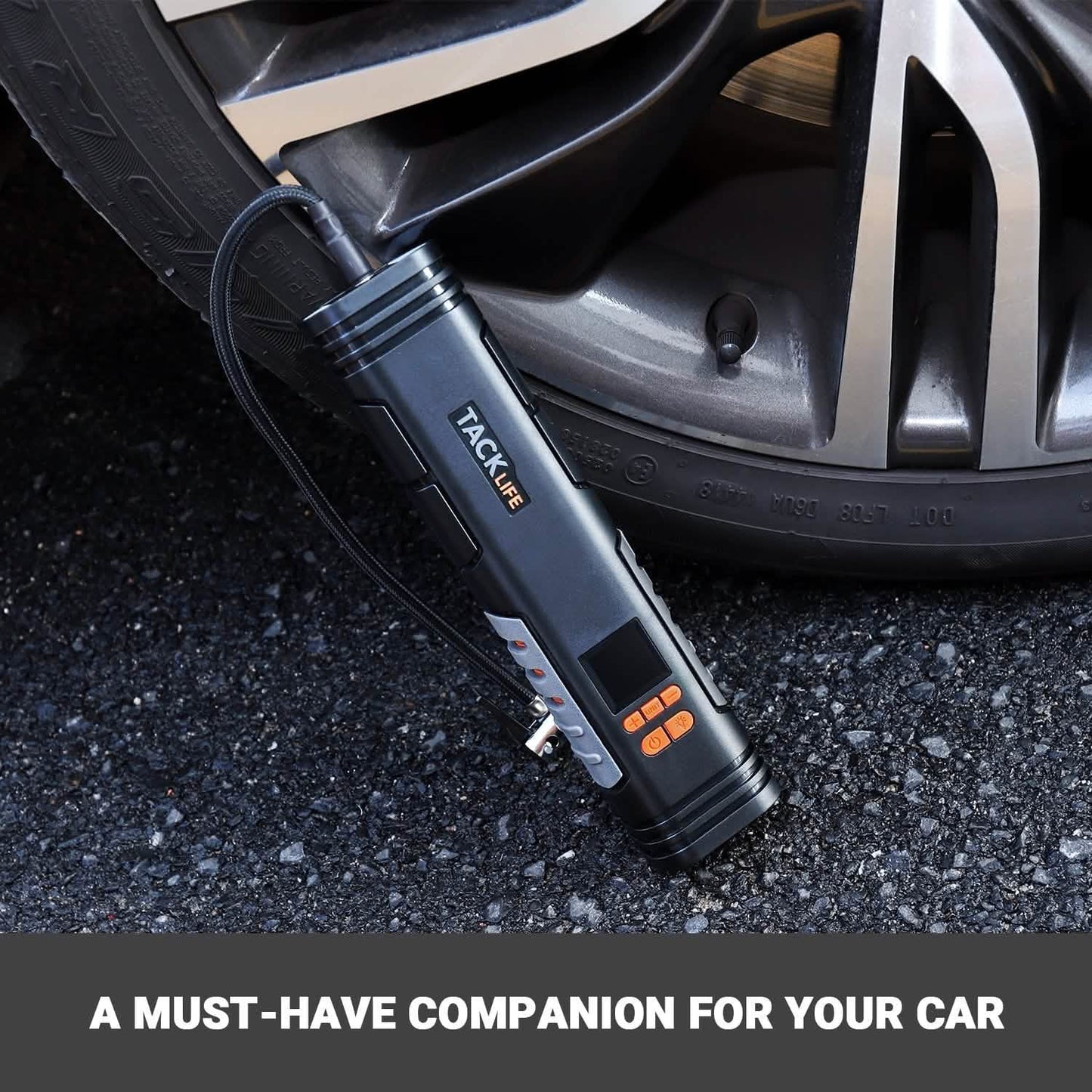 Tacklife X1 Rechargeable Cordless Tire Inflator DailySale