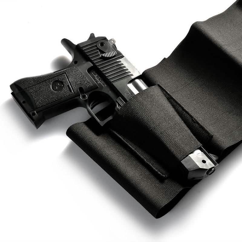 Tactical Elastic Belly Band Waist Pistol Gun Holster DailySale