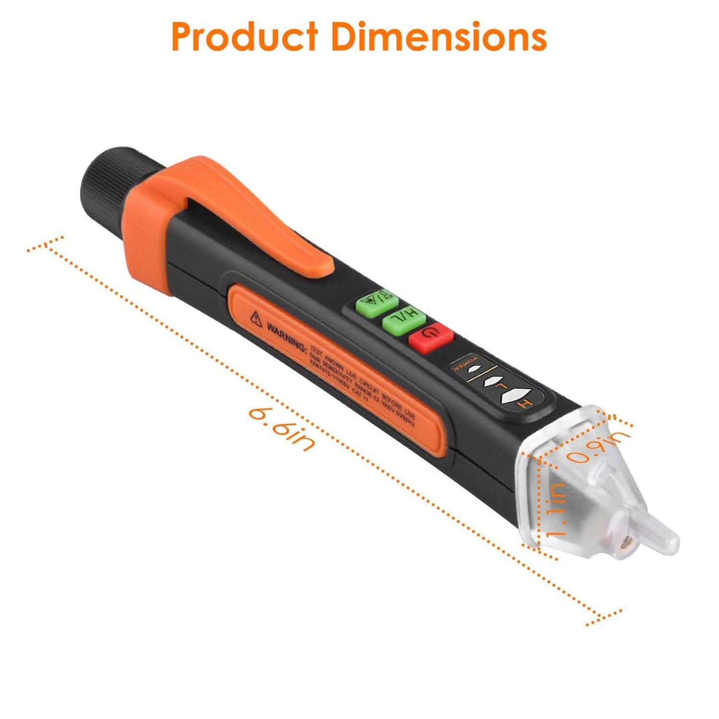 Test Pen Circuit Detector Tester Dual Range 12V/48V-1000V Breakpoint Finder DailySale