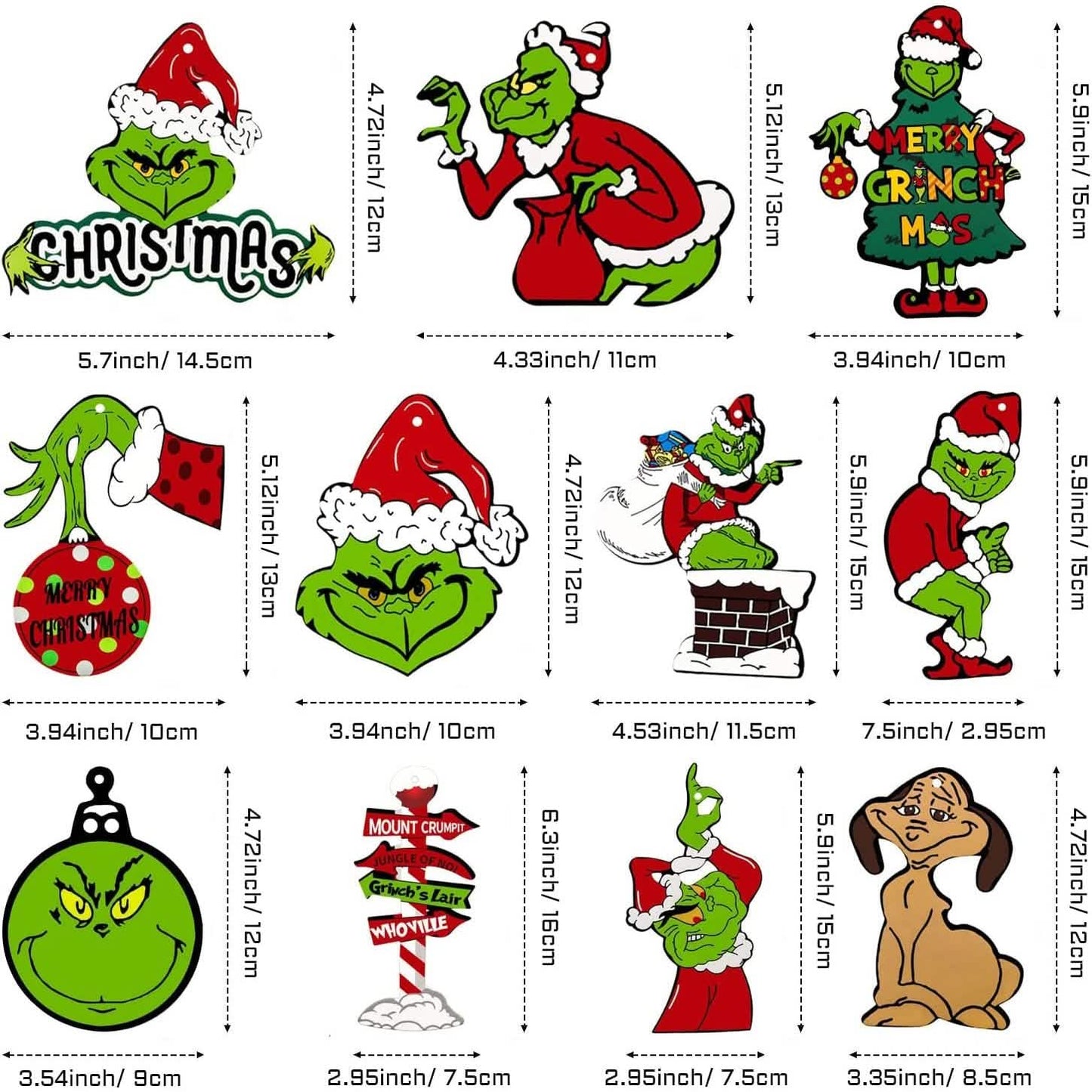 Tetor 2022 Christmas Ornament Christmas Tree Decorations DailySale