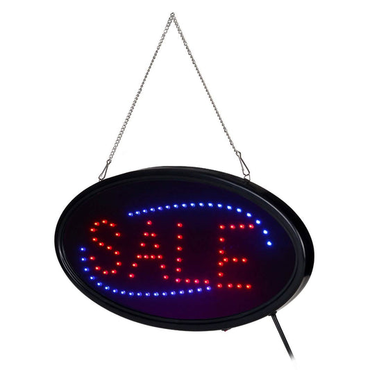 Ultra Bright Open Sign Neon LED Light Animated Motion Flash Business Ad Board DailySale