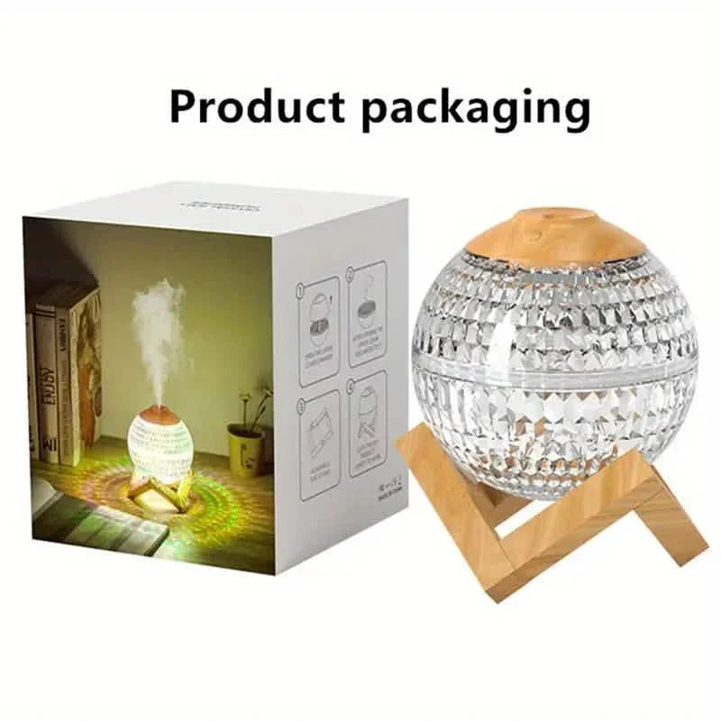 Ultrasonic Moon Night Light Humidifier Dimmable USB Humidificador Mist Maker DailySale