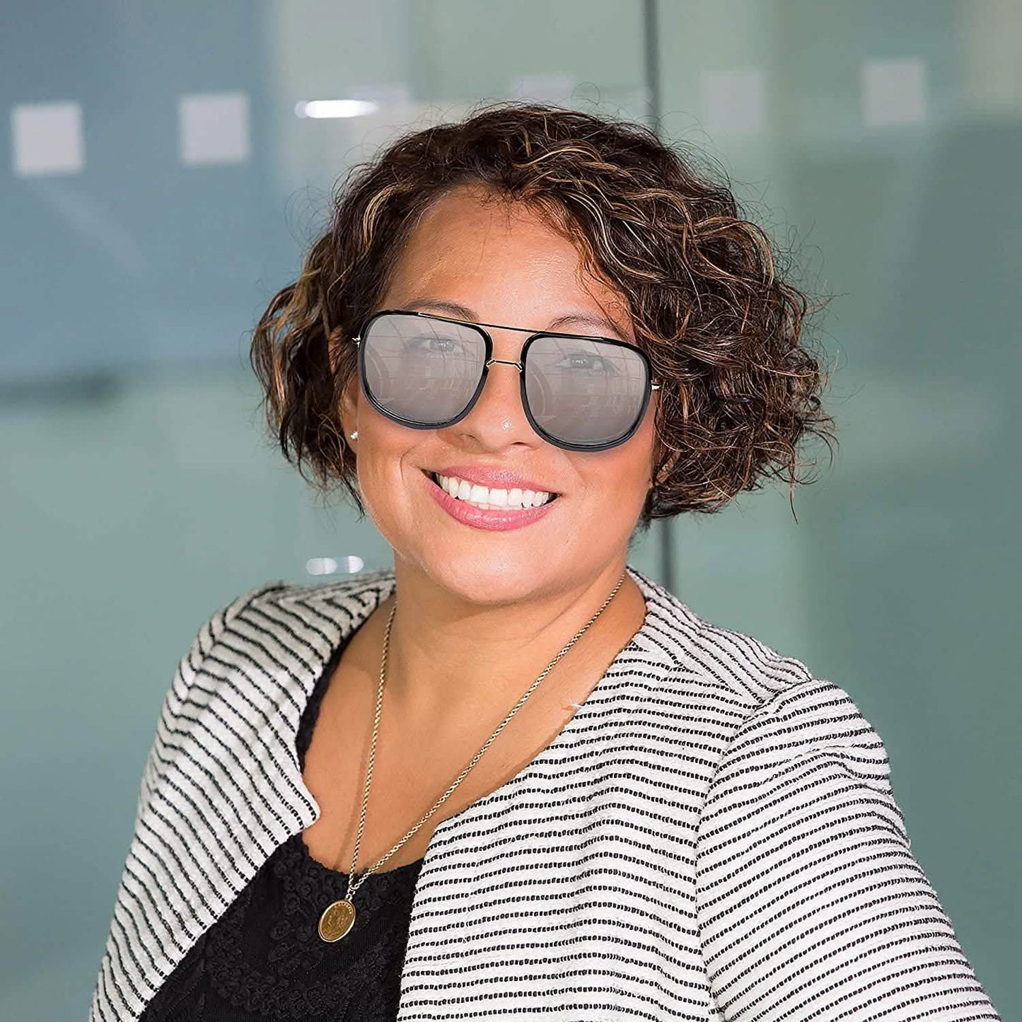 Unisex Big Frame HD Sunglasses DailySale