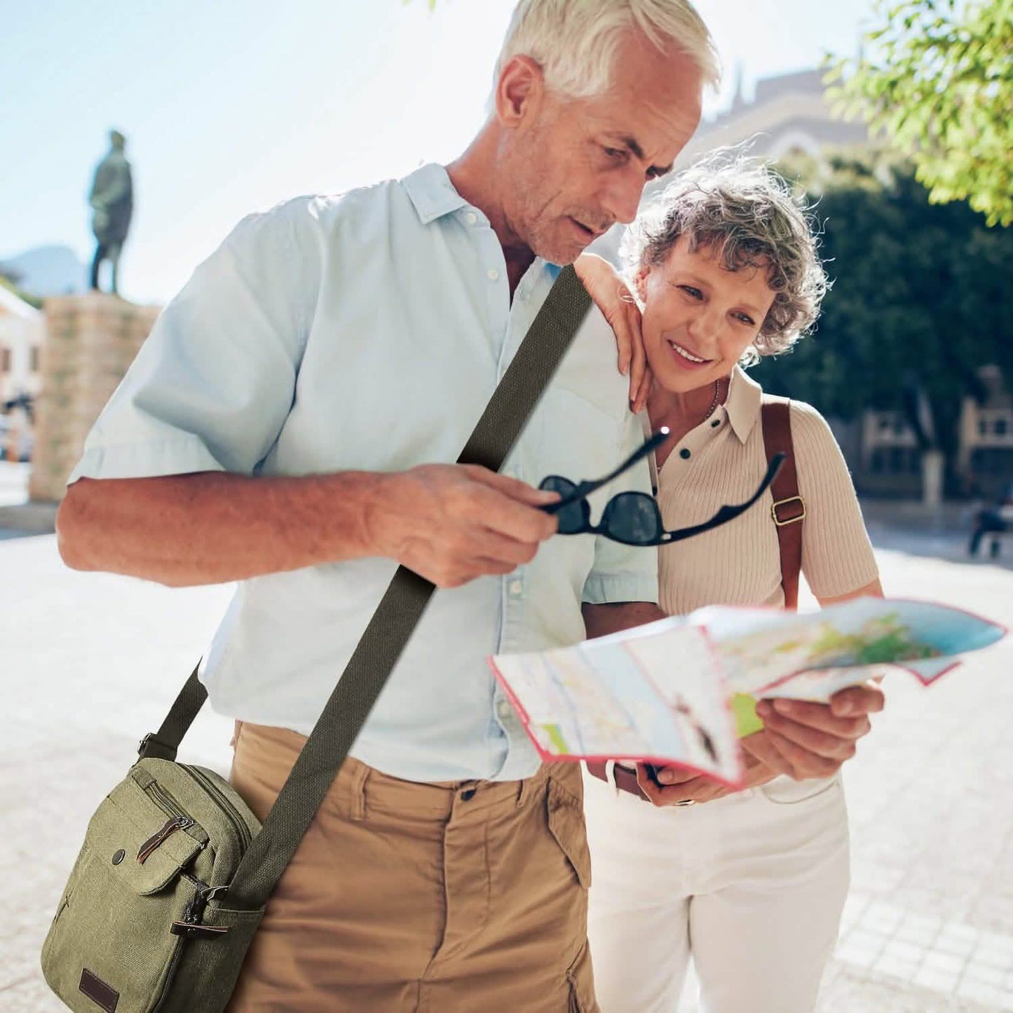 Unisex Crossbody Bags Canvas DailySale