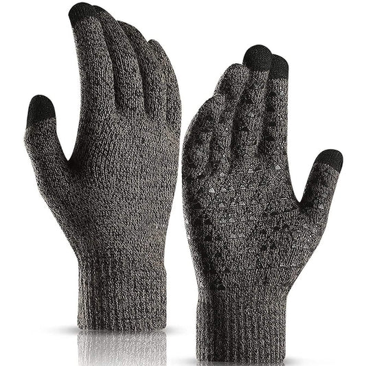Unisex Knit 360° Whole Palm Touchscreen Antislip Gloves DailySale