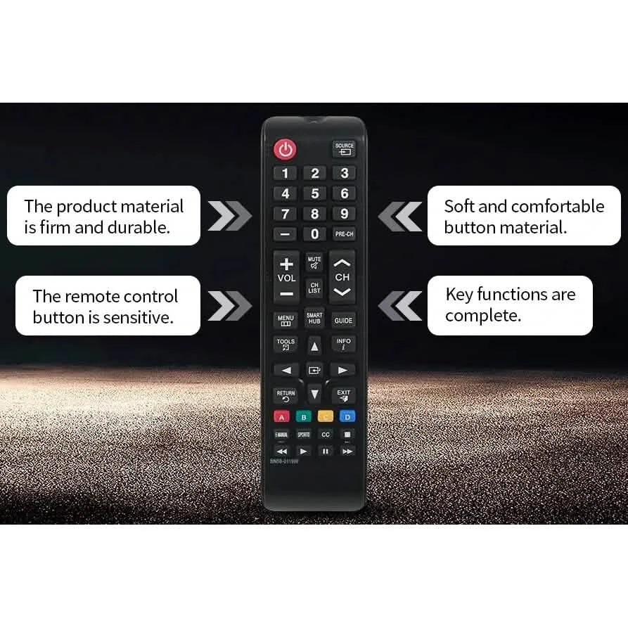 Universal Remote Control for All Samsung LCD LED HDTV Smart TVs BN59-01199F DailySale