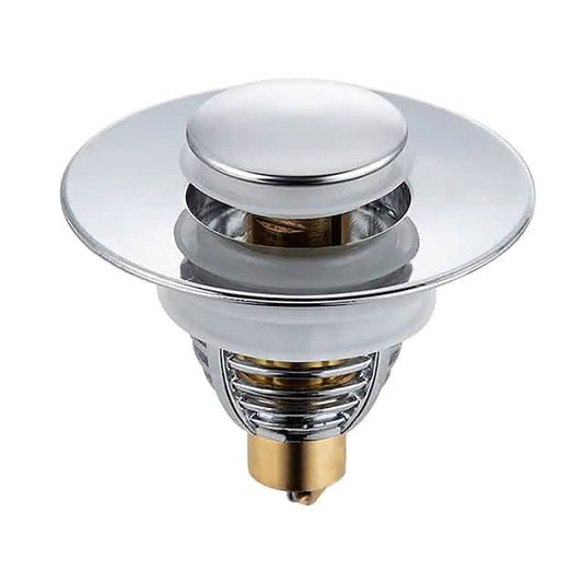 Universal Stainless Steel and Copper Pop-Up Bounce Core Basin Drain Filter DailySale