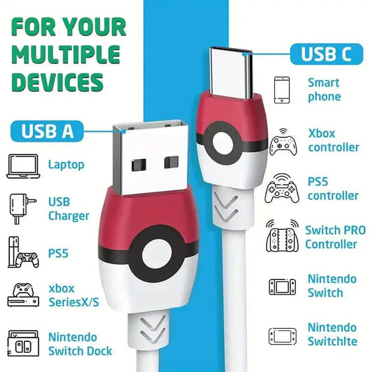 USB C Charging Cable For Nintendo Switch DailySale