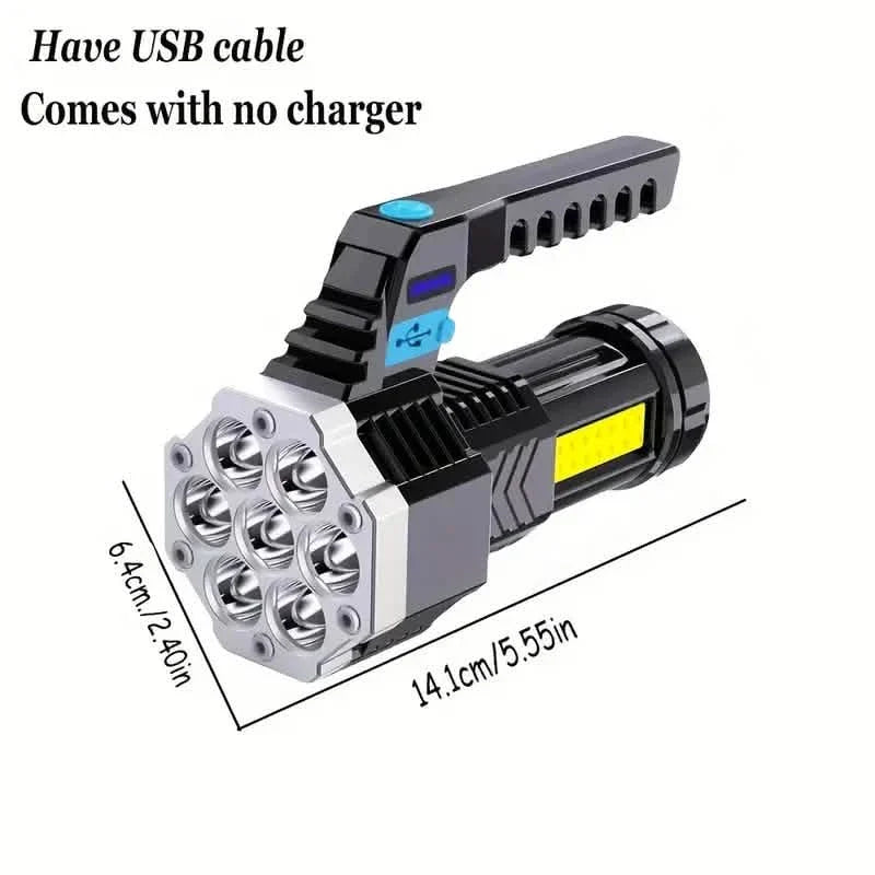 USB Rechargeable High Power LED Flashlight DailySale
