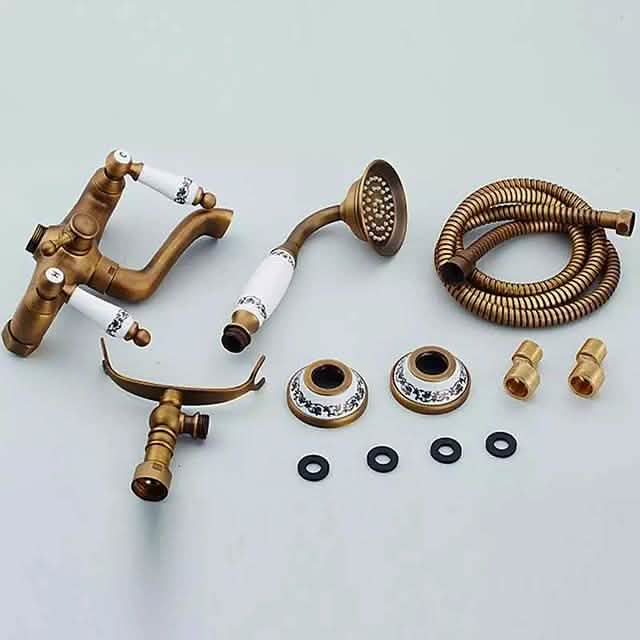 Vintage Style Rainfall Shower Faucet Set DailySale