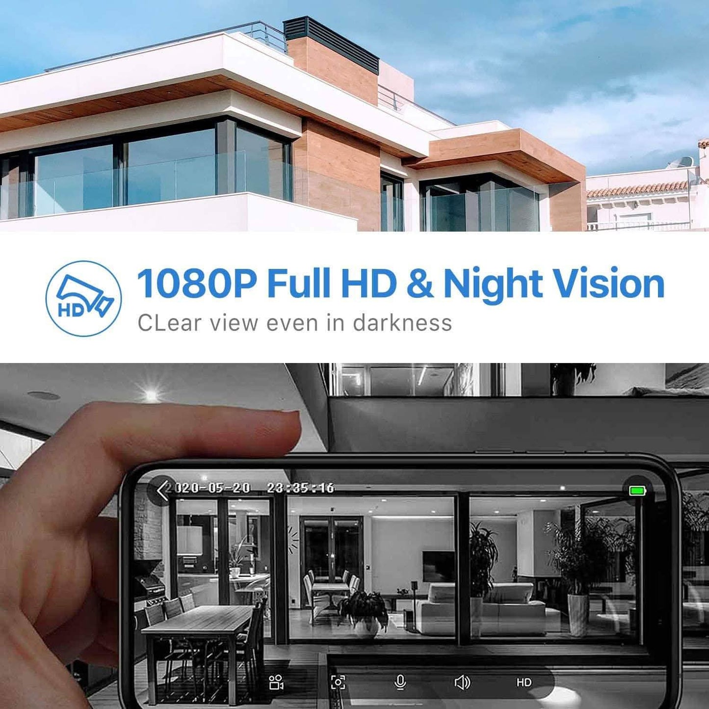 WiFi Video Doorbell Camera with Chime DailySale