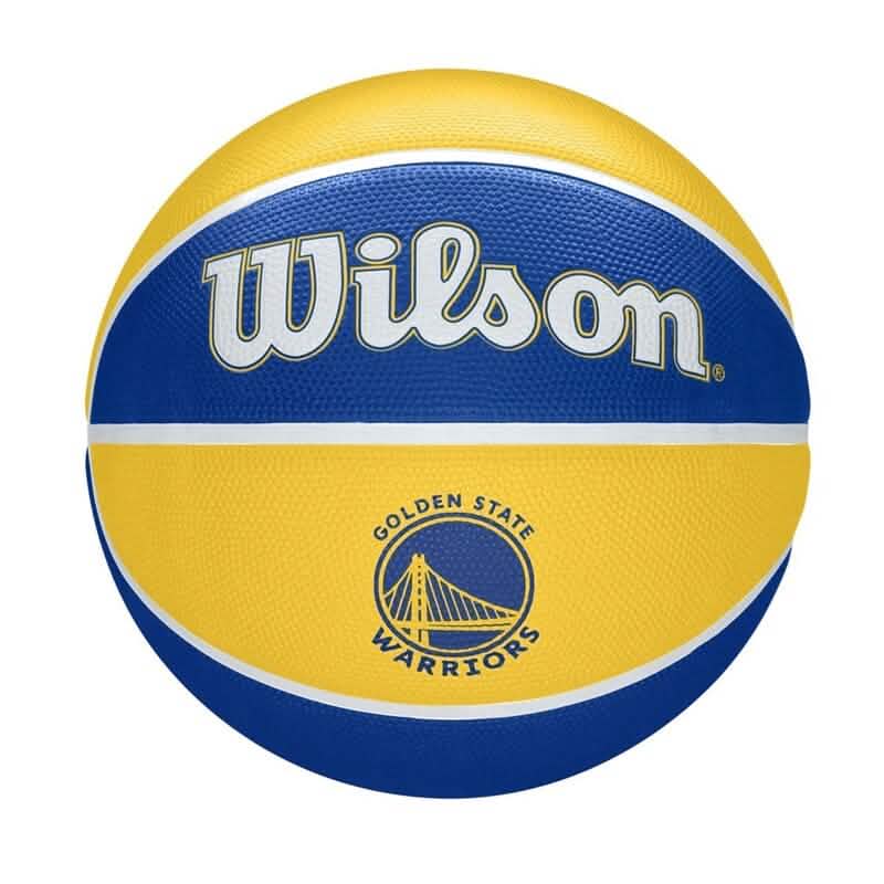 Wilson NBA Golden State Warriors Tribute Ball - Size 7 - Blue/Yellow (Refurbished) DailySale