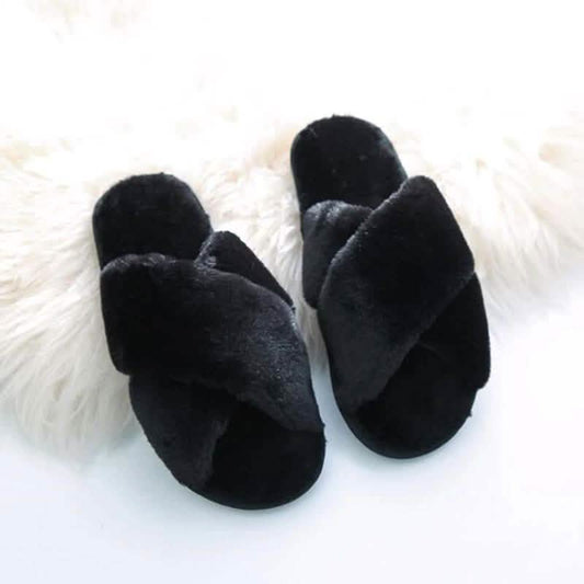 Winter Women Cozy Home Furry Slippers DailySale