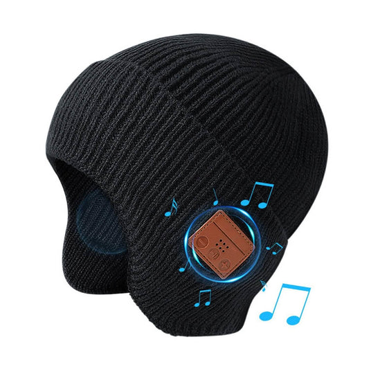Wireless V5.0 Beanie Hat with Headphones USB Rechargeable DailySale