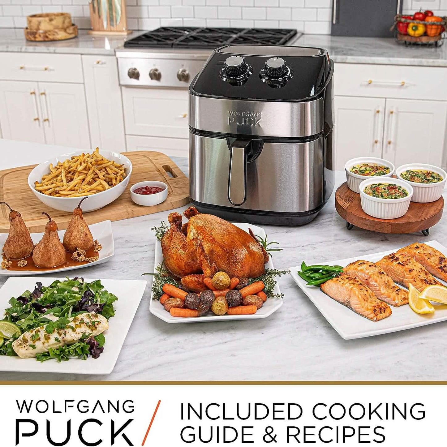 Wolfgang Puck 9.7QT Stainless Steel Air Fryer DailySale
