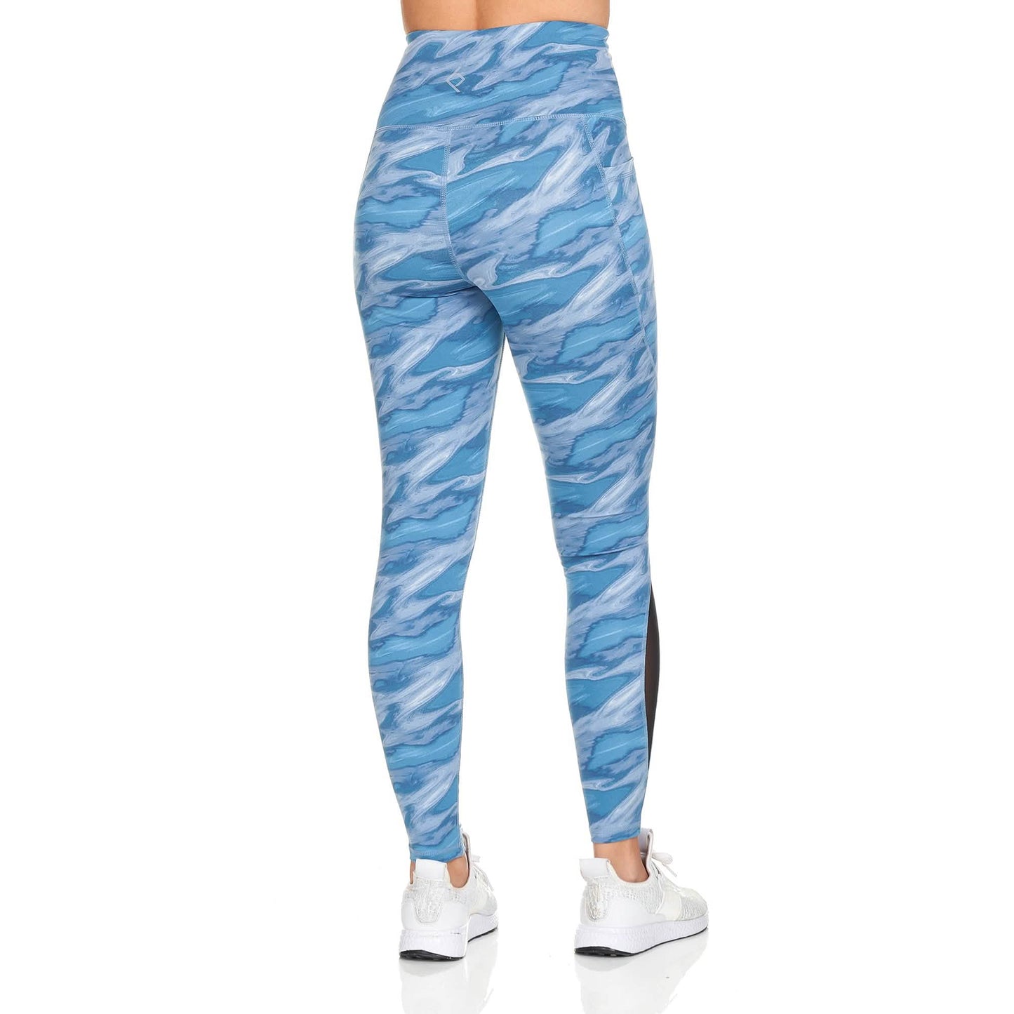 Women's Active High Rise Printed Leggings With Pockets DailySale