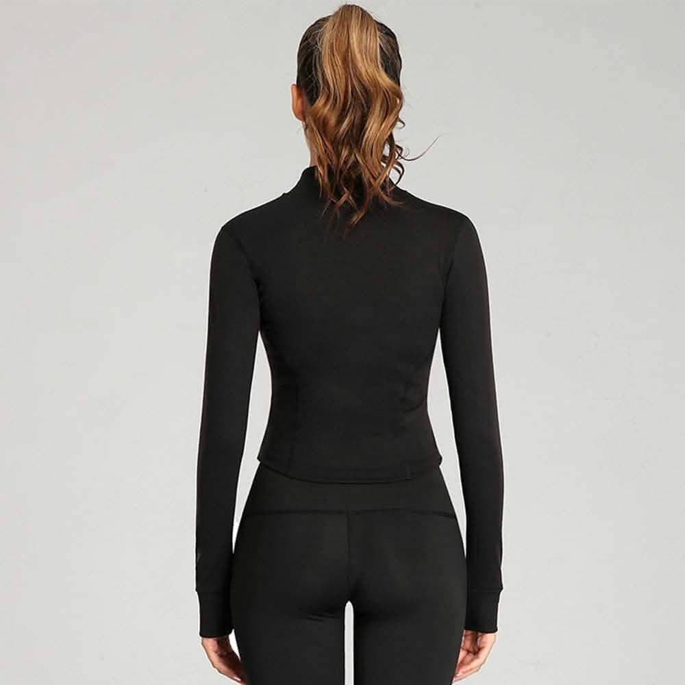 Women's Athletic Full Zip Lightweight Workout Jacket DailySale