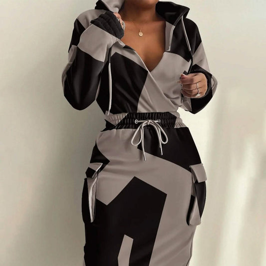 Women's Casual Long Sleeve Sweatshirt Dress DailySale