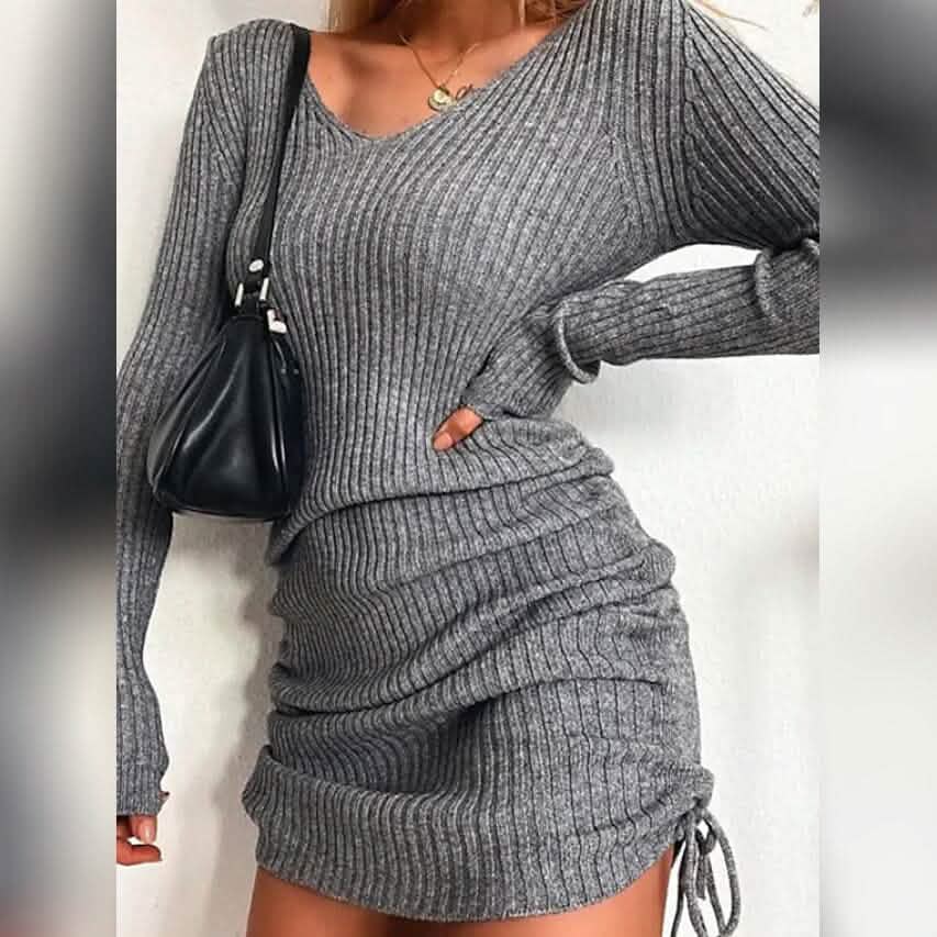 Women's Long Sleeve Sweater Dress DailySale