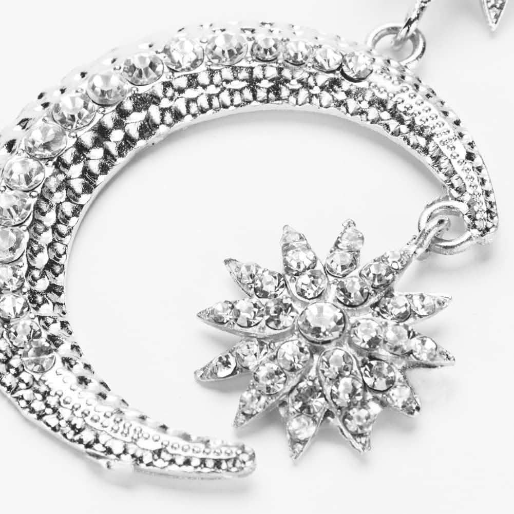 Women's Rhinestone Punk Earrings DailySale