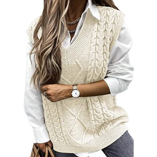 Women's Sleeveless Sweater Vest Top DailySale