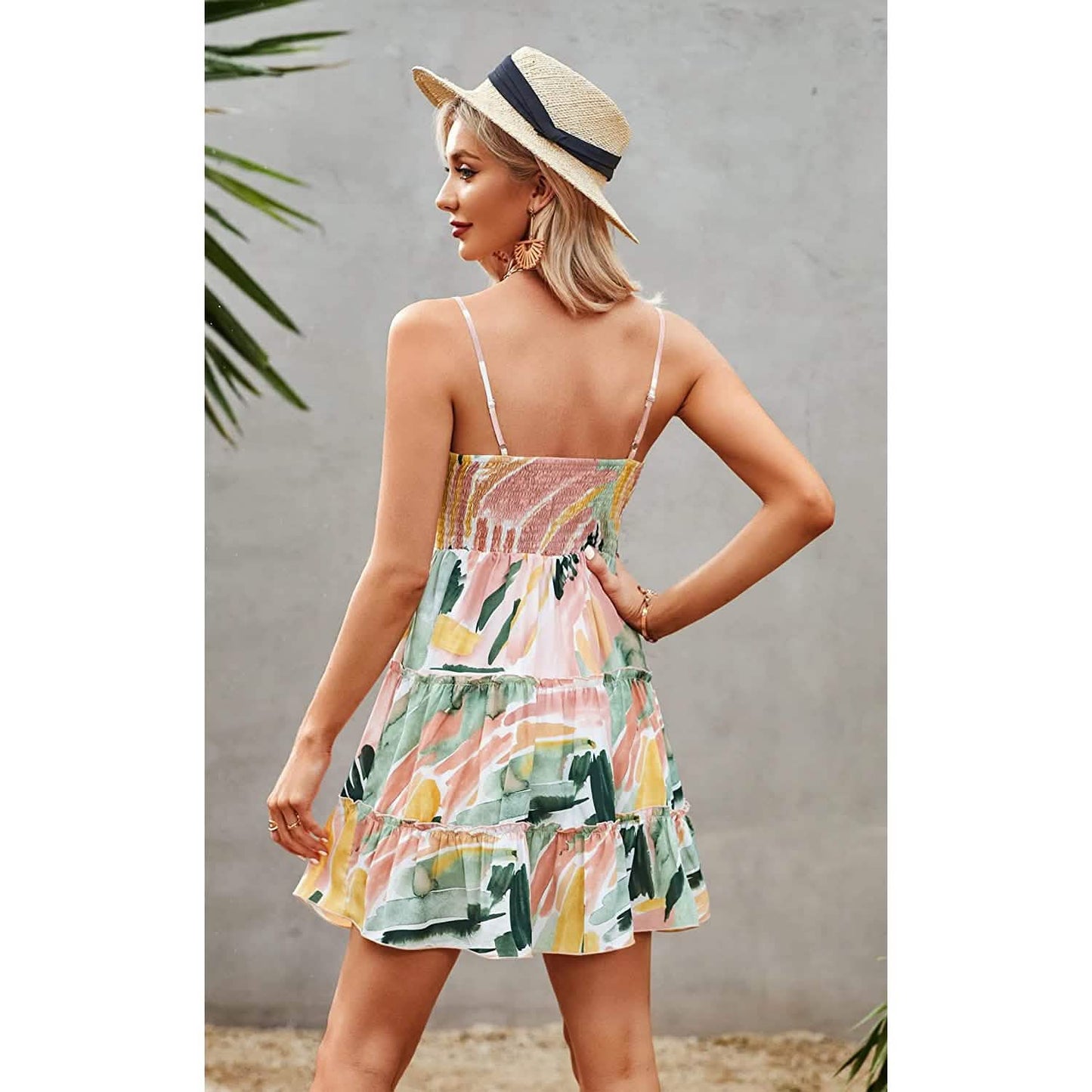 Women's Spaghetti Strap Backless Dress DailySale