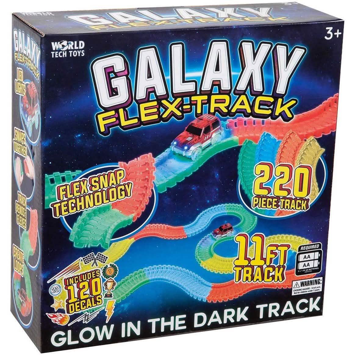 World Tech Toys Galaxy Flex-Track with LED Car DailySale
